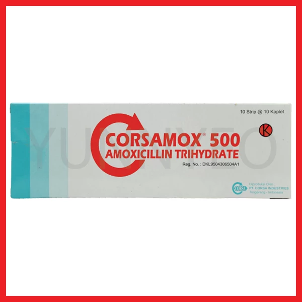 CORSAMOX 500 STRIP 10 X 10 KAPLET