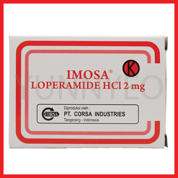 IMOSA STRIP LOPERAMIDE HCI 2MG 5X6TABLET